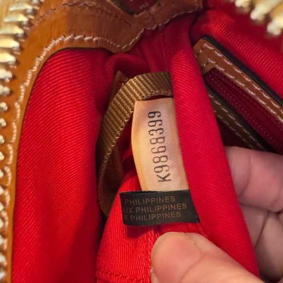 Dooney & Bourke Cameron Crossbody in Midnight Blue Leather - Picture 16 of 17